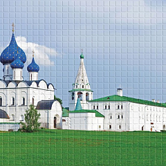 Панно ПВХ Суздальский Кремль 2832*645 0,6